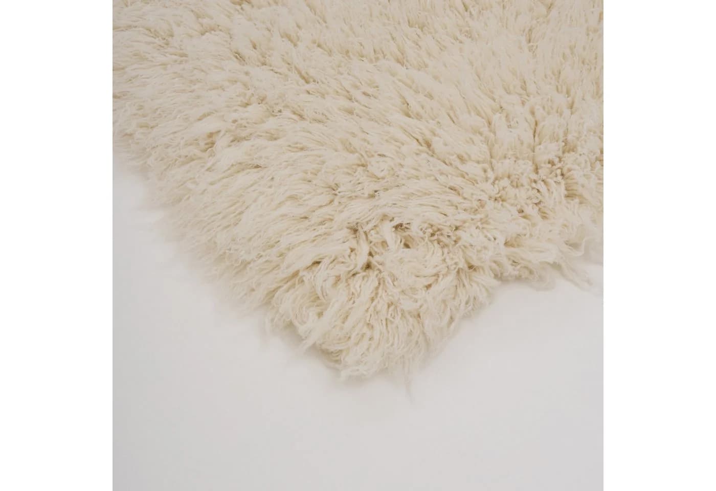 Pergamon Flokati-Teppich Natur Schurwolle - Bild 4
