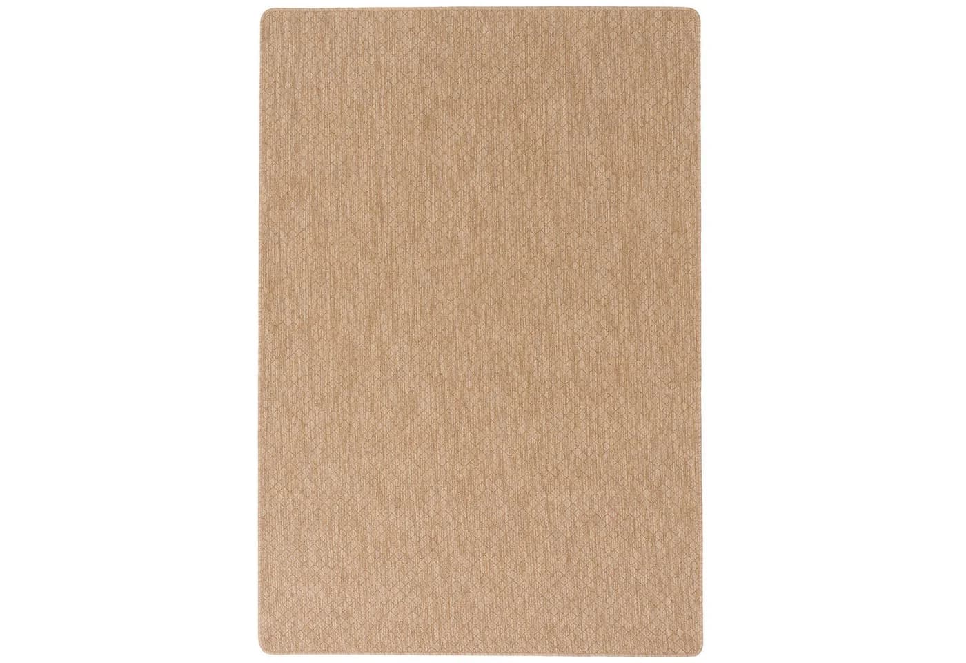 Snapstyle Outdoorteppich Porto Meliert Beige Flachgewebe