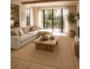 Snapstyle Outdoorteppich Porto Meliert Beige Flachgewebe Bild 3