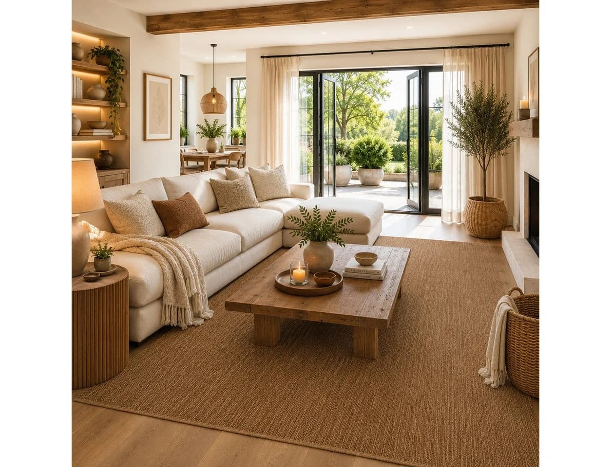 Snapstyle Outdoorteppich Porto Meliert Flachgewebe In- & Outdoor - Bild 2