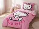 Hello Kitty Kinderbettwäsche Rosa Mikrofaser 2-teilig Bild 4