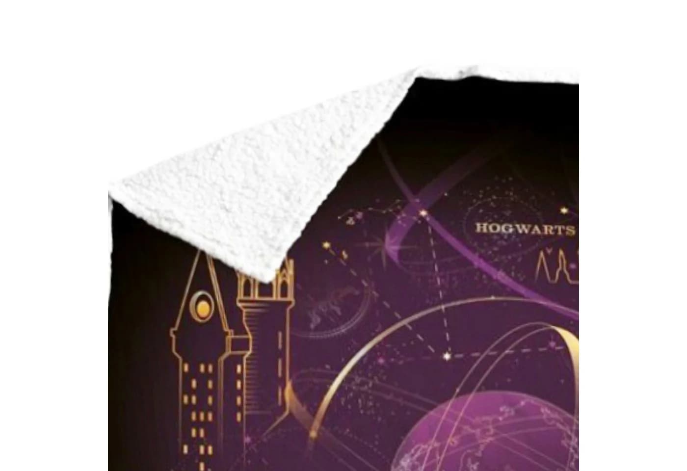 Harry Potter Hogwarts Coral Kuscheldecke Bunt 130x170 cm