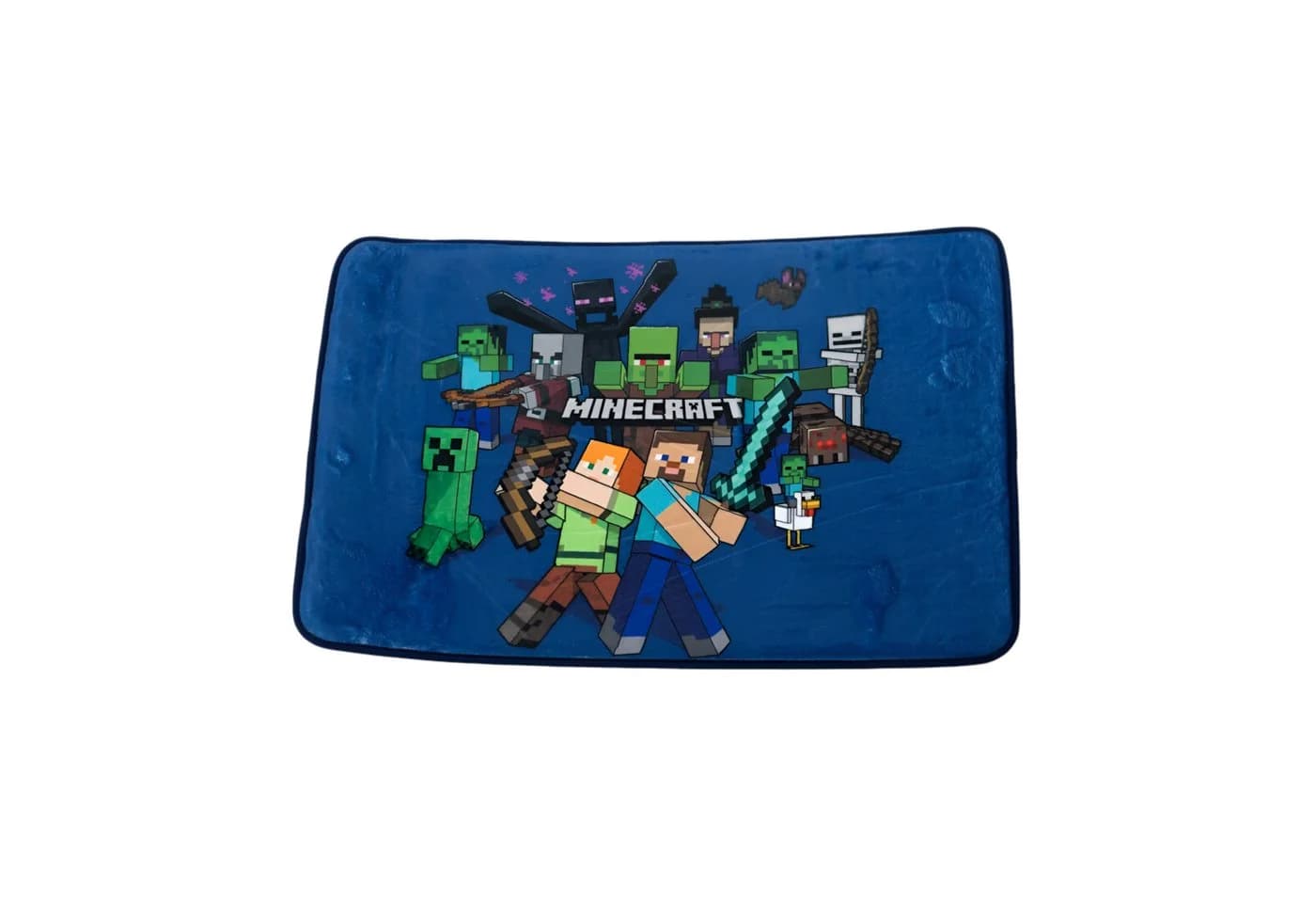 Minecraft Kinderteppich Minecraft Steve Alex Kinder Teppich Badvorleger Matte 40x60 cm Rechteck