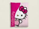 Hello Kitty Bettwäsche Flanell 2-tlg. Set 135-140x200 65x65 Baumwolle Bild 4