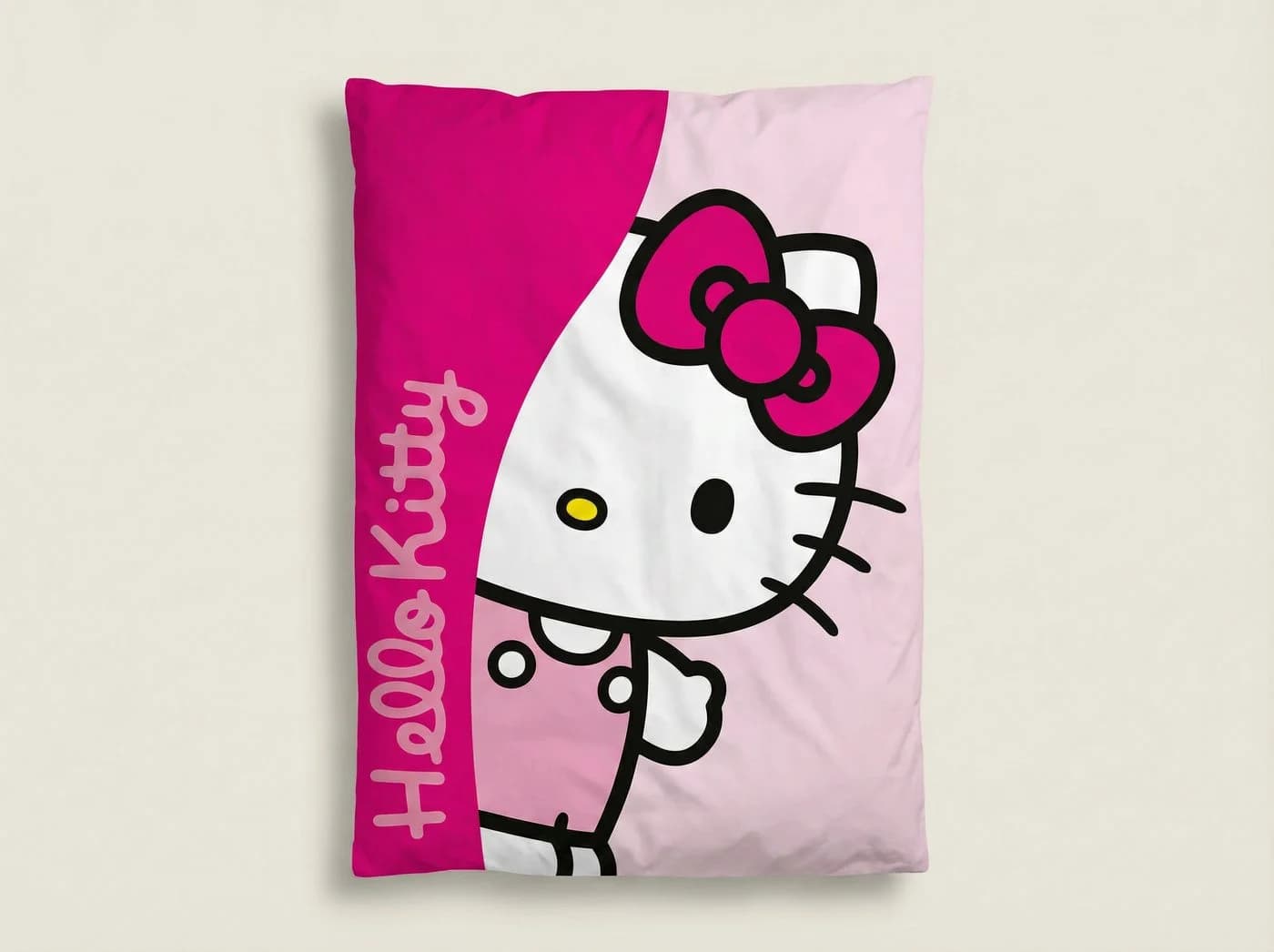 Hello Kitty Bettwäsche Flanell 2-tlg. Set 135-140x200 65x65 Baumwolle - Bild 4