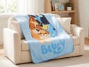 Bluey & Bingo Kinder Fleecedecke 100x150, Bluey Bild 1