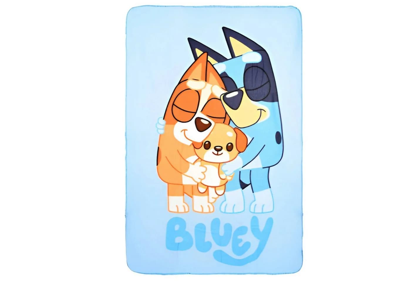 Bluey & Bingo Kinder Fleecedecke 100x150, Bluey - Bild 2