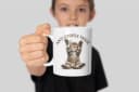 WS-Trend Anti-Stress Tasse Baby Katze 325 ml Keramik Weiß Bild 4