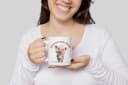 WS-Trend Anti-Stress Schweinchen Kaffeetasse Keramik 325 ml Bild 3