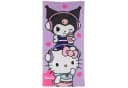 Hello Kitty & Kuromi Mikrofaser Strandtuch 70x140 cm Bunt Bild 2