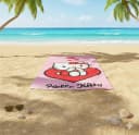 Hello Kitty Strandtuch Kinder Mikrofaser 70x140 cm Bild 3