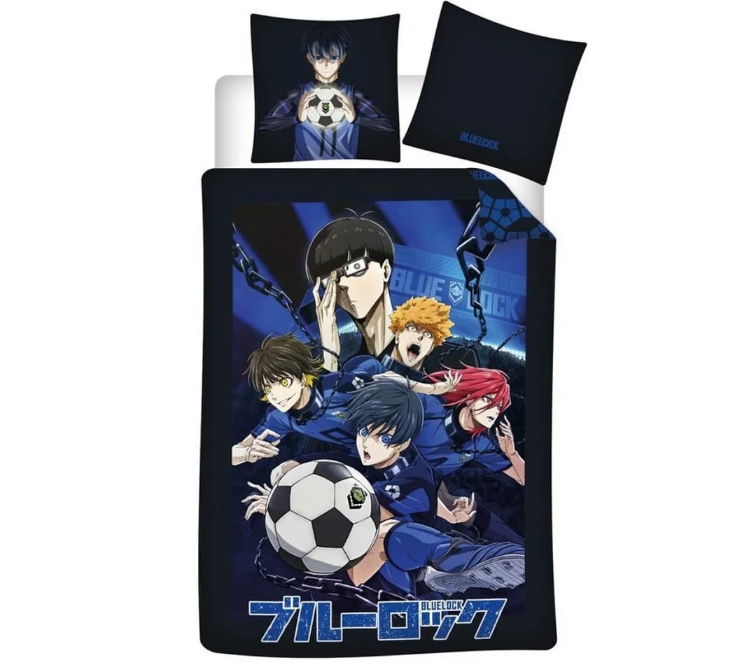 Aymax sprl Bettwäsche Blue Lock Anime Mikrofaser 2tlg Set - Bild 2