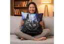 Harry Potter Dekokissen Hogwarts Motiv 40x40 cm Bild 5