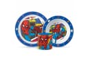 Marvel Kindergeschirr-Set 3-teilig Spider-Man Bunt Bild 2
