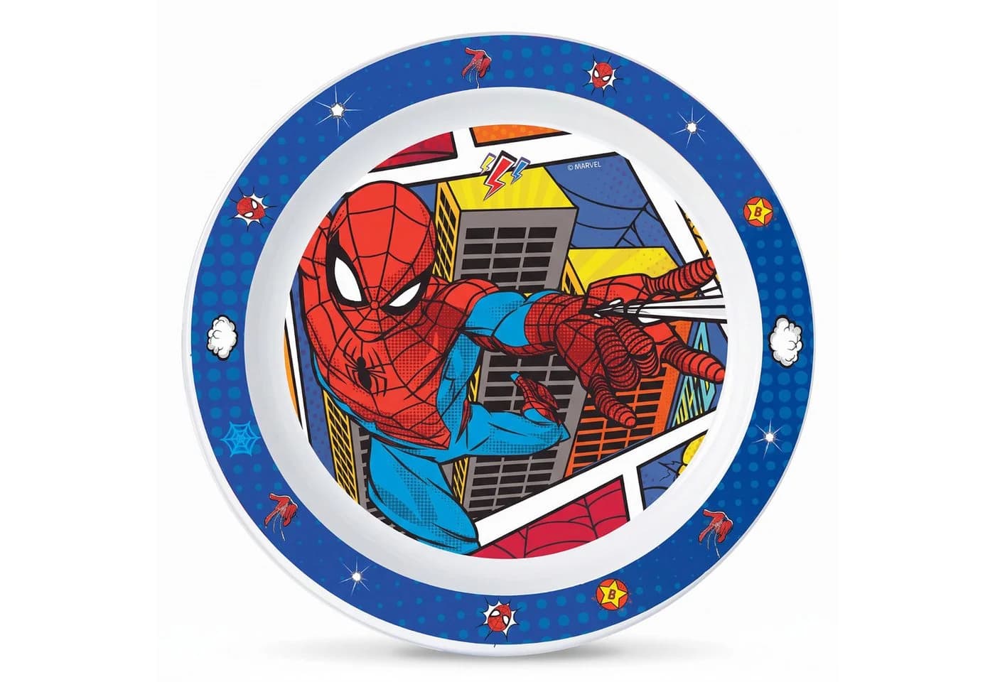 Marvel Kindergeschirr-Set 3-teilig Spider-Man Bunt - Bild 3