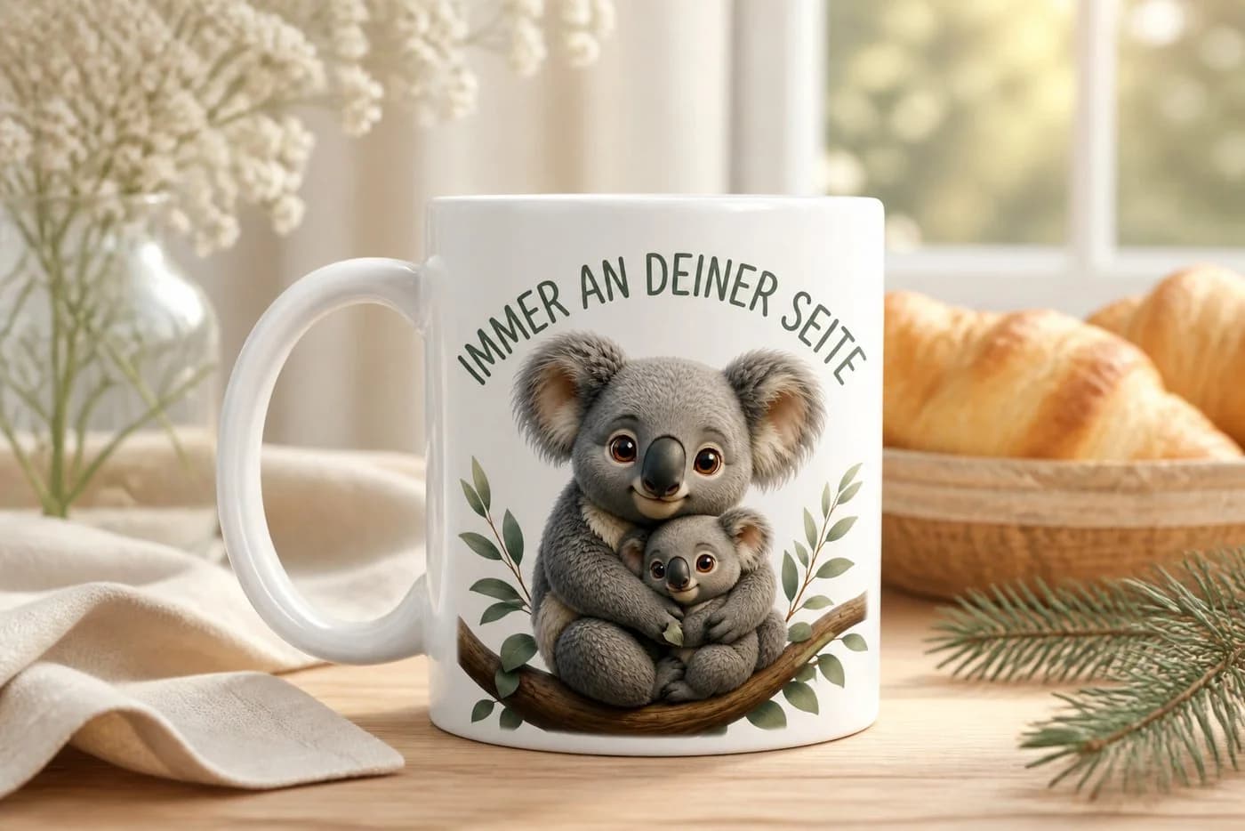 WS-Trend Keramiktasse 325ml 3D-Tiermotiv bunt