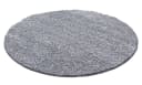 KADIMA DESIGN Teppich RHEIN Shaggy Hellgrau 80x80 cm Bild 2