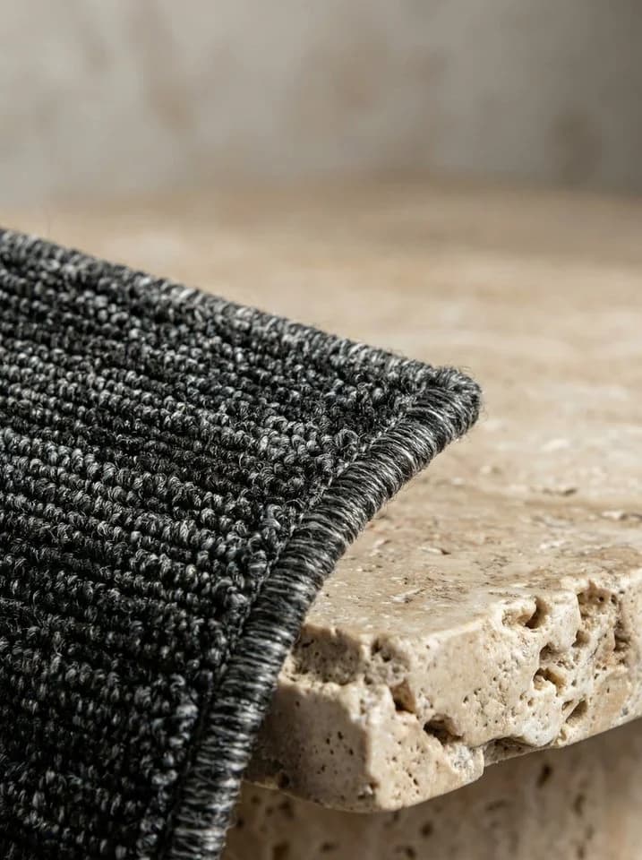 KADIMA DESIGN Teppich AMMER Kurzflor Anthrazit 60x100 cm - Bild 3