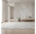 KADIMA DESIGN Teppich EISACK 3D-Effekt Grau Boho Bild 3