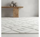KADIMA DESIGN Teppich EISACK 3D-Effekt Beige Geometrisch Bild 2