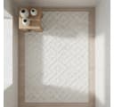 KADIMA DESIGN Teppich EISACK 3D-Effekt Beige Geometrisch Bild 3