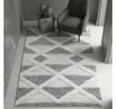 Kadima Design Teppich TALFER Grau Geometrisch 3D-Effekt Bild 5