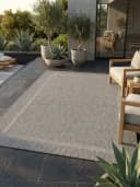 KADIMA DESIGN Outdoorteppich ALSTER Grau UV-beständig & Wetterfest Bild 2