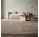 KADIMA DESIGN Teppich LECH Beige Kurzflor Maschinenwaschbar Bild 3