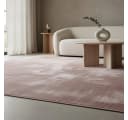 KADIMA DESIGN Teppich LECH Rosa Unifarben Kurzflor Bild 2
