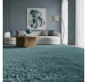 KADIMA DESIGN Shaggy Teppich Türkis 60x110 cm Bild 2