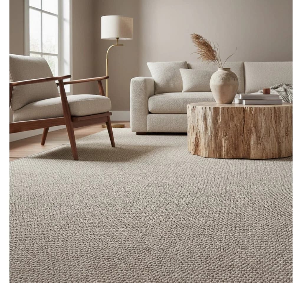 KADIMA DESIGN Teppich CIMA Braun Unifarben Modern - Bild 2