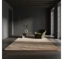 KADIMA DESIGN Teppich ISAR Beige Kurzflor Uni 80x80 cm Bild 2
