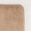 KADIMA DESIGN Teppich ISAR Beige Kurzflor Uni 80x80 cm Bild 4
