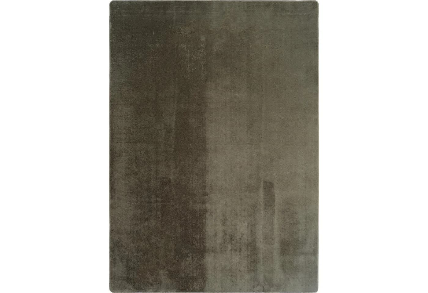 KADIMA DESIGN Teppich ISAR Grün Kurzflor Maschinenwaschbar