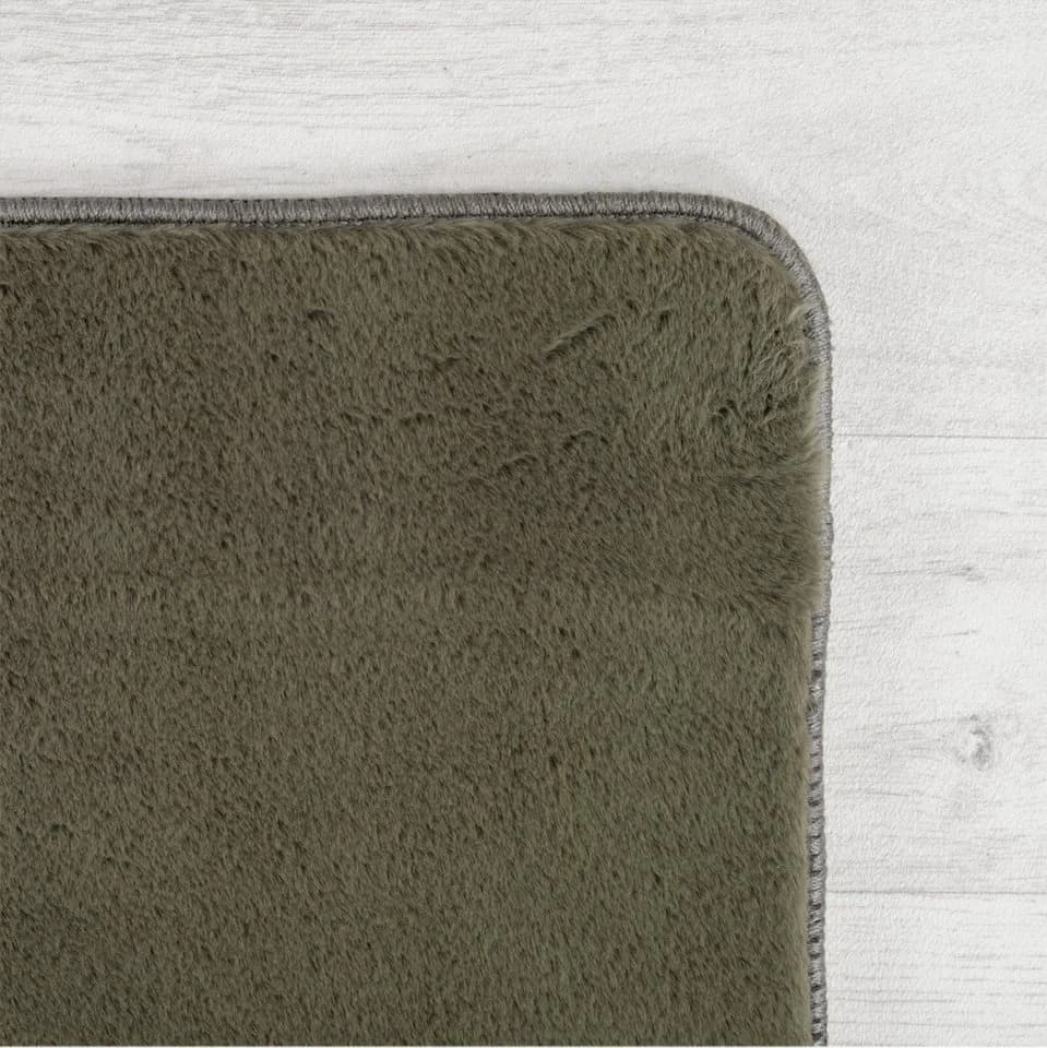 KADIMA DESIGN Teppich ISAR Grün Kurzflor Maschinenwaschbar - Bild 4