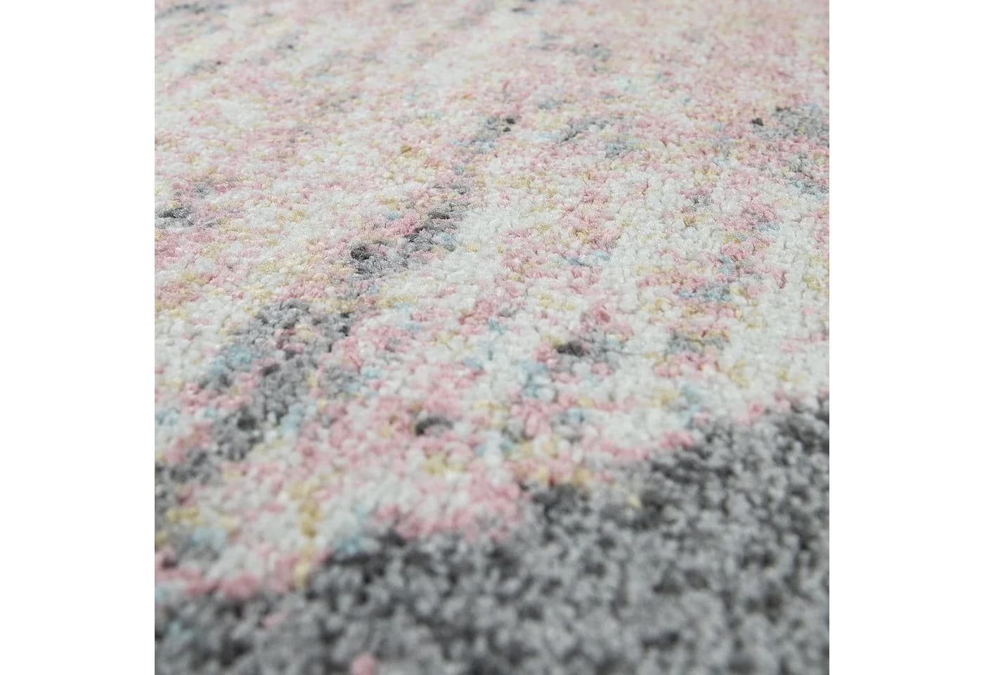 KADIMA DESIGN Teppich Farbverlauf Bunt Kurzflor - Bild 3