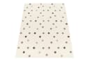 KADIMA DESIGN Kinderteppich Punkte Beige Schmutzabweisend Bild 1