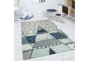 KADIMA DESIGN Kinderteppich Grau Bergmotiv Polyester Bild 2