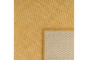 KADIMA DESIGN Teppich Läufer Unifarben Gelb Polypropylen Bild 4