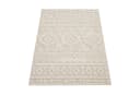 KADIMA DESIGN Hochflor Teppich Shaggy Creme 3D-Struktur Bild 1