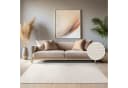 KADIMA DESIGN Teppich Creme Kurzflor Läufer 60x100 cm Bild 2