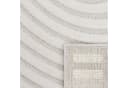 KADIMA DESIGN Teppich Struktur Wohnzimmer Creme Kurzflor Bild 5