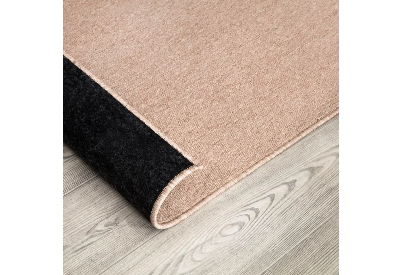 KADIMA DESIGN Waschbarer Teppich Beige Unifarben 80x150 cm - Bild 5