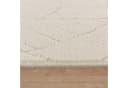 KADIMA DESIGN Teppich Rund 120 cm Creme Kurzflor Waschbar Bild 4