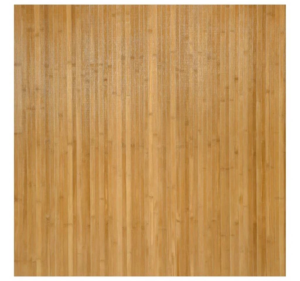 furnicato Bambusteppich Modern 100x100 cm Natur