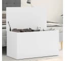 furnicato Aufbewahrungsbox Moderne Truhe Weiß Bild 2
