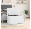 furnicato Aufbewahrungsbox Moderne Truhe Weiß Bild 3