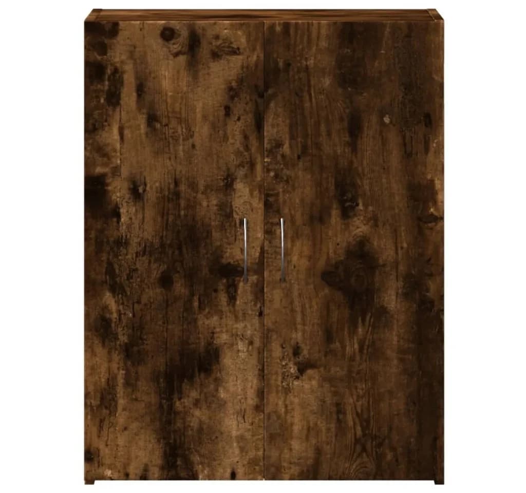 furnicato Aktenschrank Räuchereiche Massivholz 60x32x77,5 cm - Bild 4