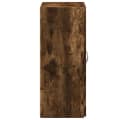 furnicato Aktenschrank Räuchereiche Massivholz 60x32x77,5 cm Bild 5