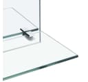 furnicato Wandspiegel Modern mit Regal 30x30 cm Glas Silber Bild 4